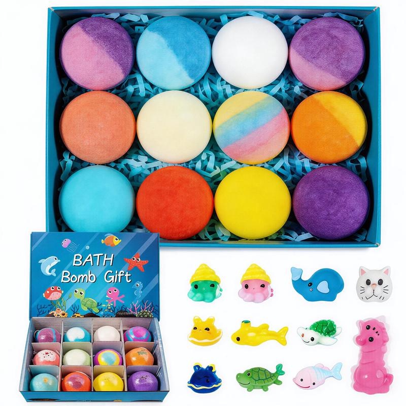 Kids Bath Bombs with Toy Inside