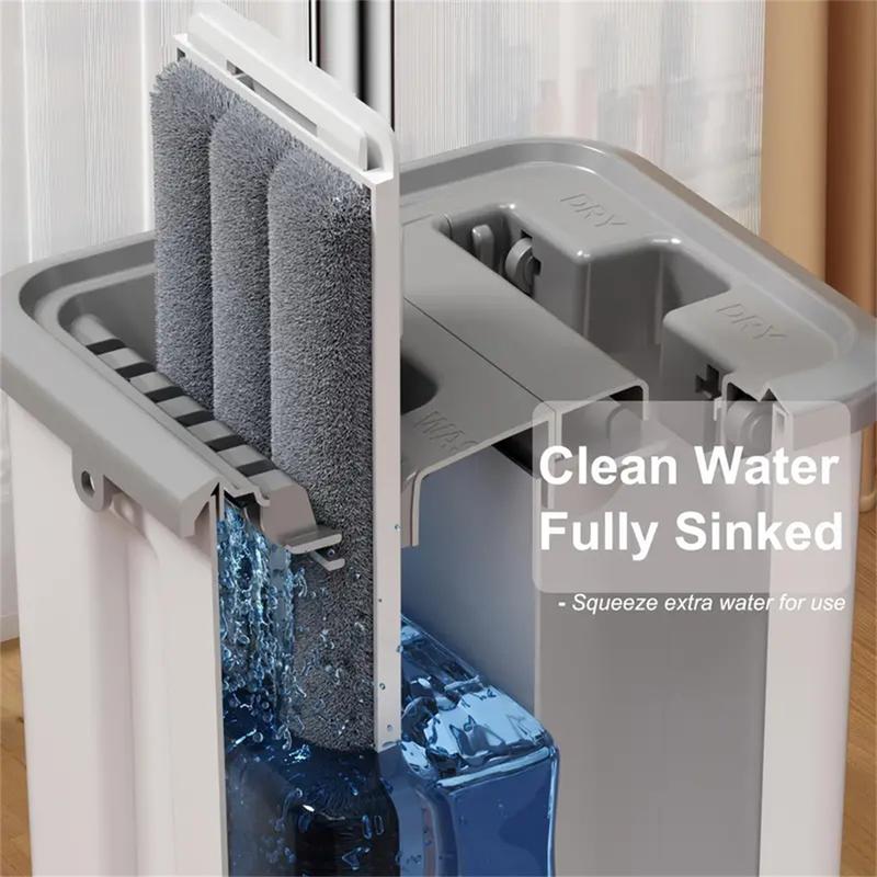 Hands-Free Mop Bucket Set