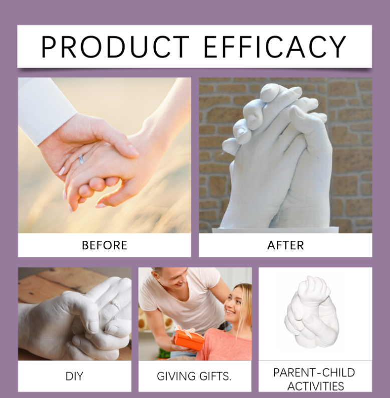 Couples Hand Casting Kit
