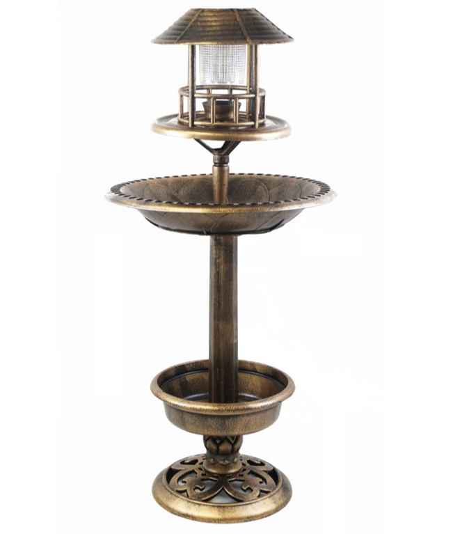 Solar Bird Bath