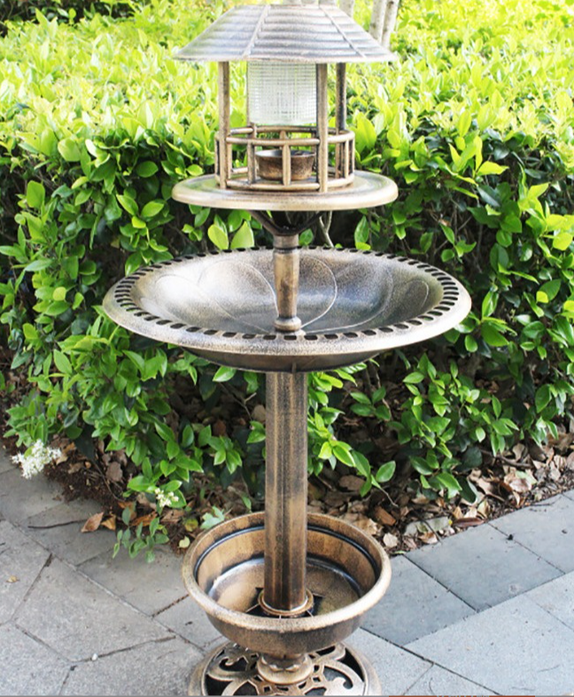 Solar Bird Bath