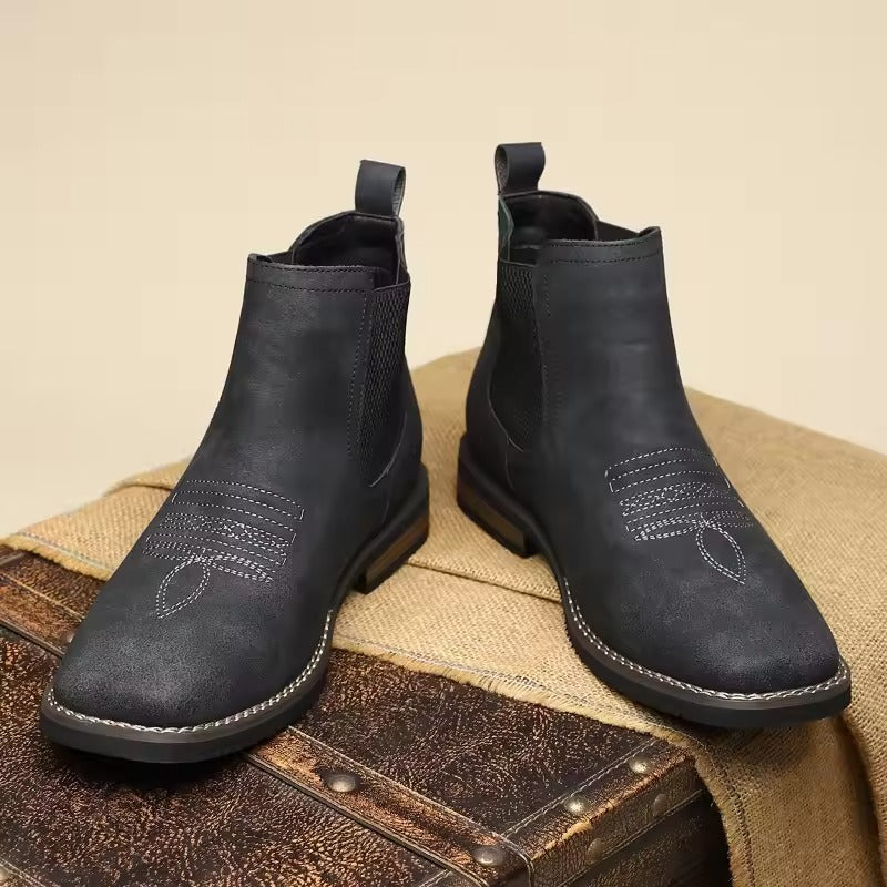Square-Toe Cowboy Boots