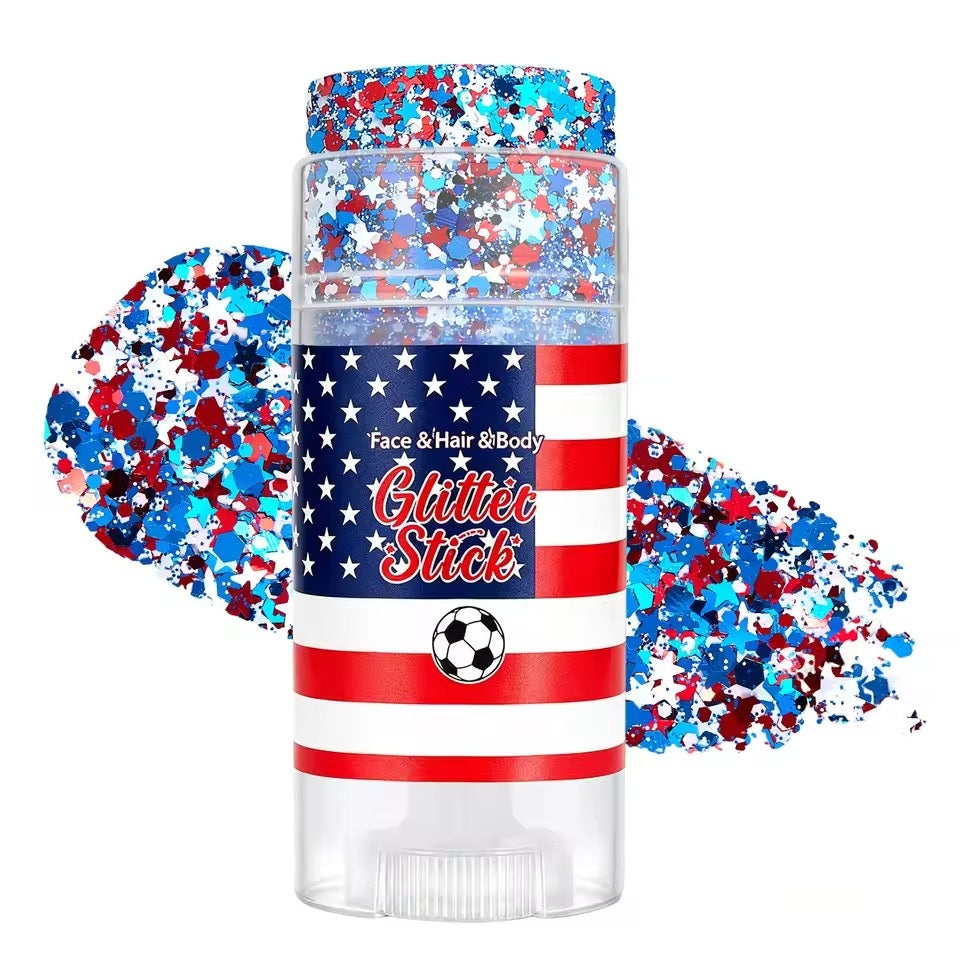 4th of July Glitter Stick