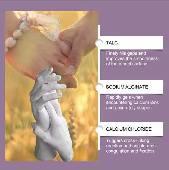 Couples Hand Casting Kit