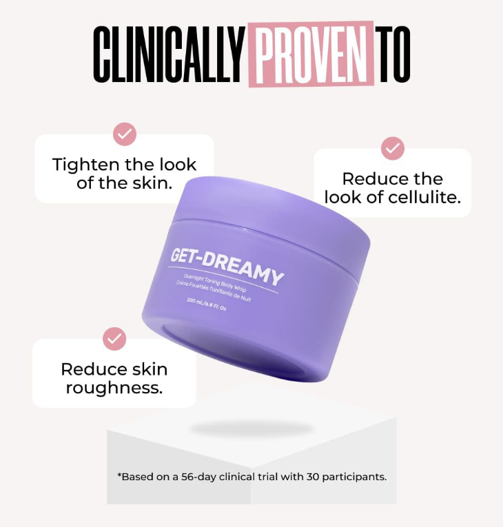 GET DREAMY - Overnight Toning Whip for Loose Skin (Clinically Proven)