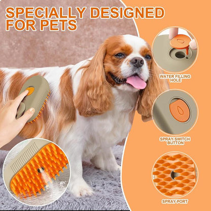 Pet Steam Brush