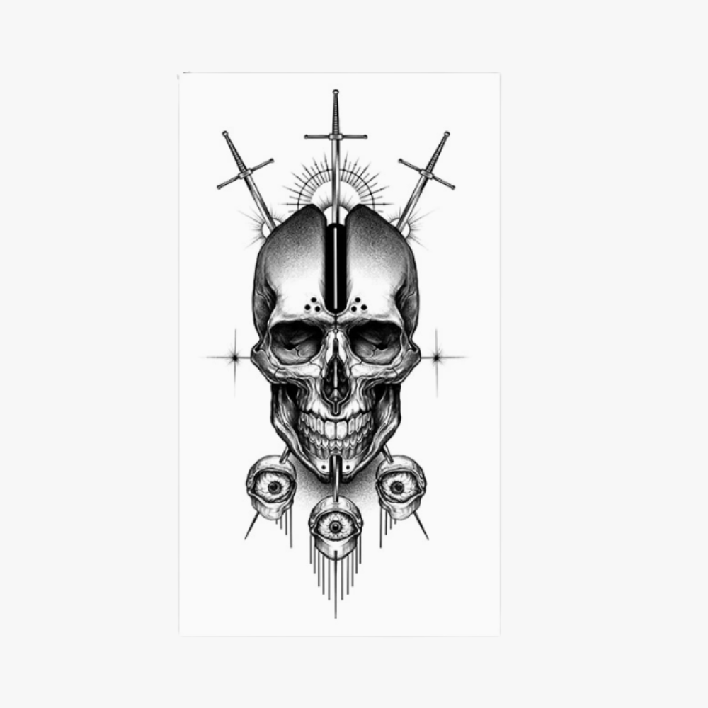 Ultra Realistic Temporary Tattoos - 76 Sheets