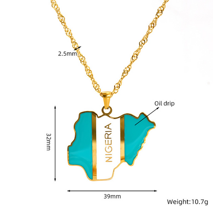 National Flag Necklace