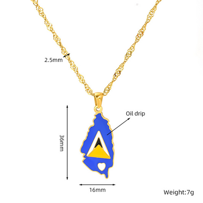 National Flag Necklace