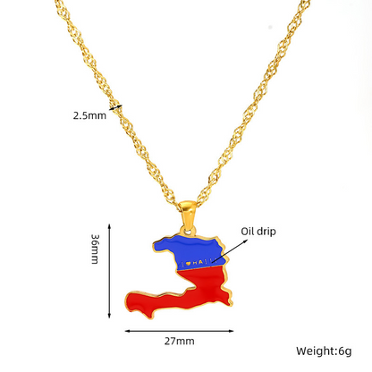 National Flag Necklace