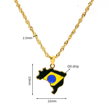 National Flag Necklace