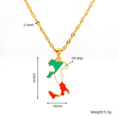 National Flag Necklace