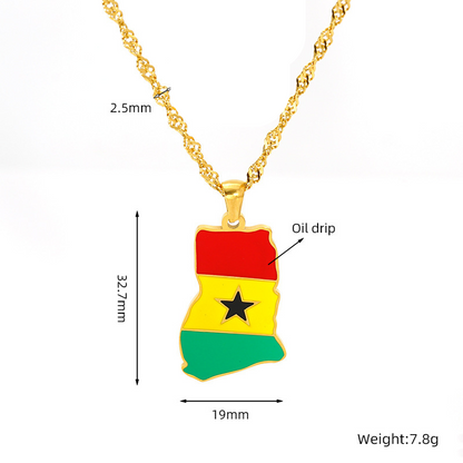 National Flag Necklace