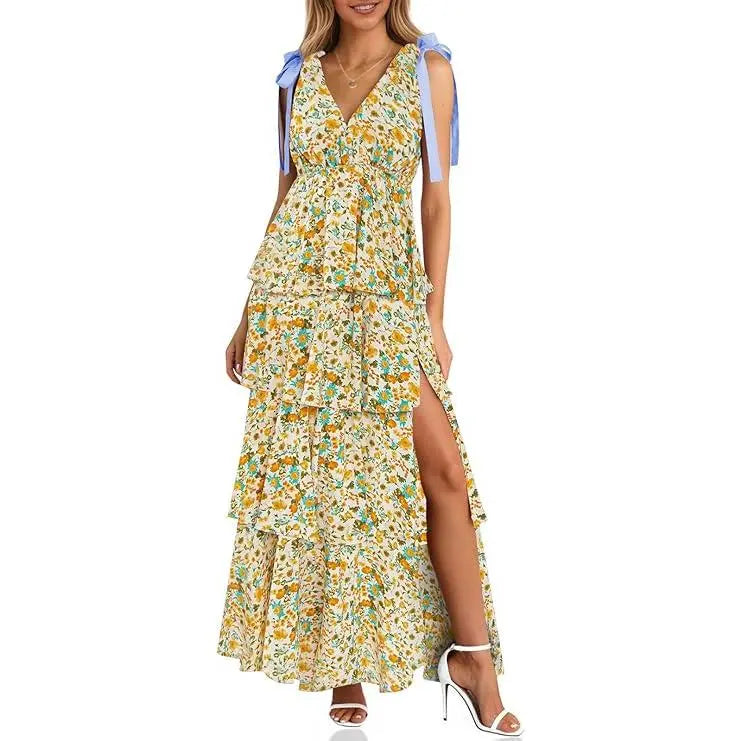Floral Ruffle Dress