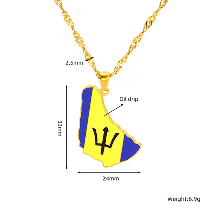 National Flag Necklace