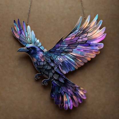 Crystal Stained Glass Art Ornament