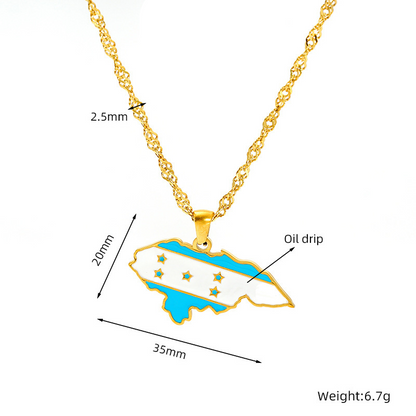 National Flag Necklace