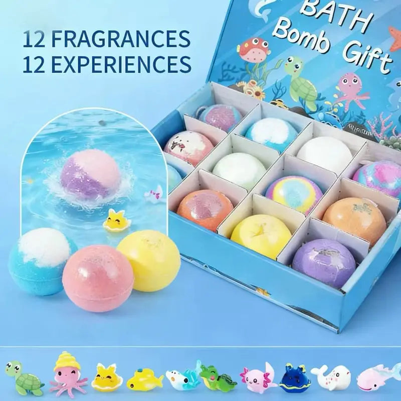 Kids Bath Bombs with Toy Inside