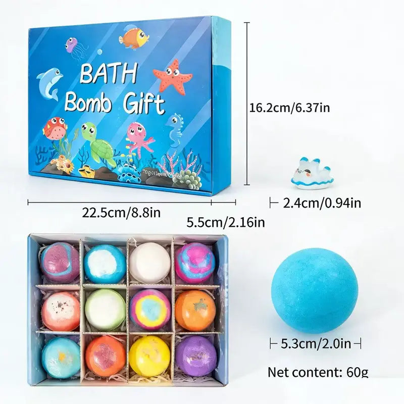 Kids Bath Bombs with Toy Inside