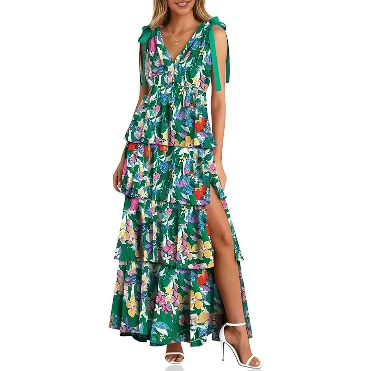 Floral Ruffle Dress