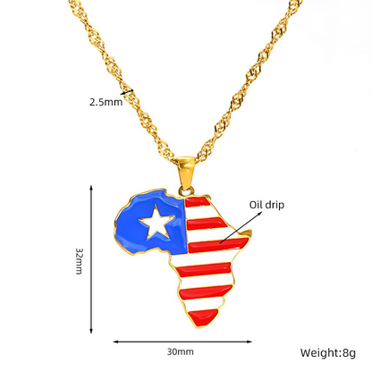 National Flag Necklace