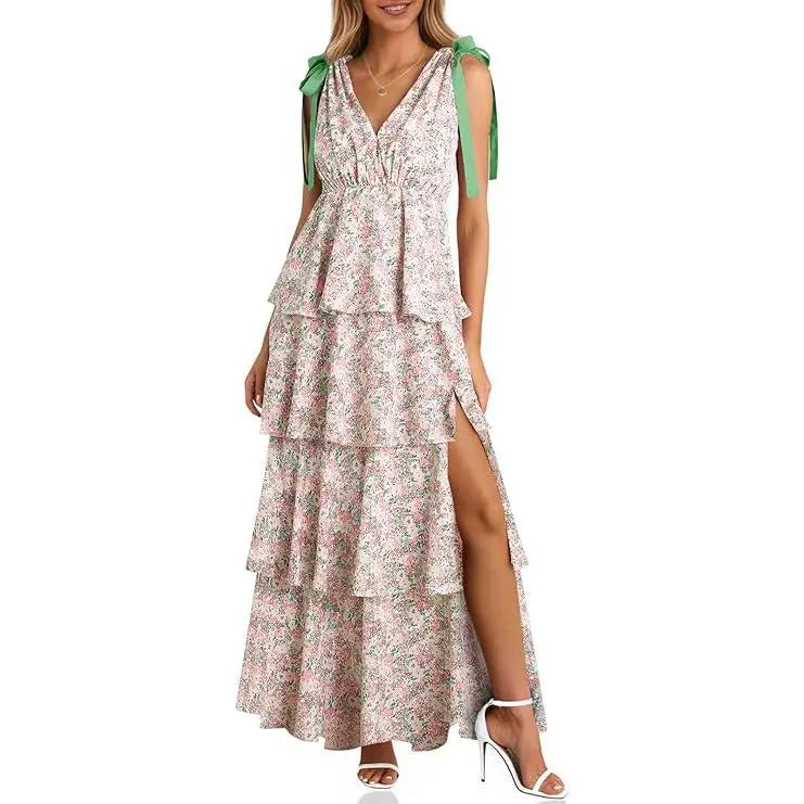 Floral Ruffle Dress