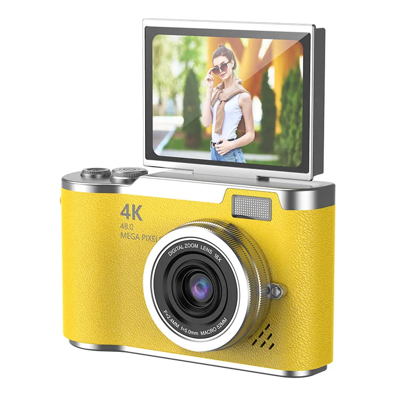 4K Foldable Screen Camera