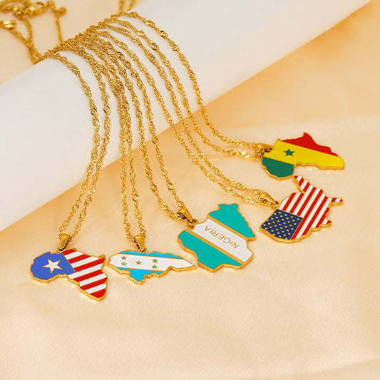 National Flag Necklace