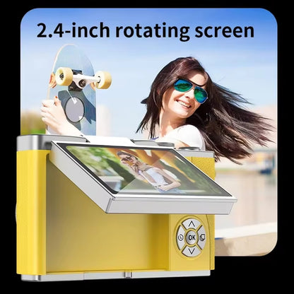 4K Foldable Screen Camera