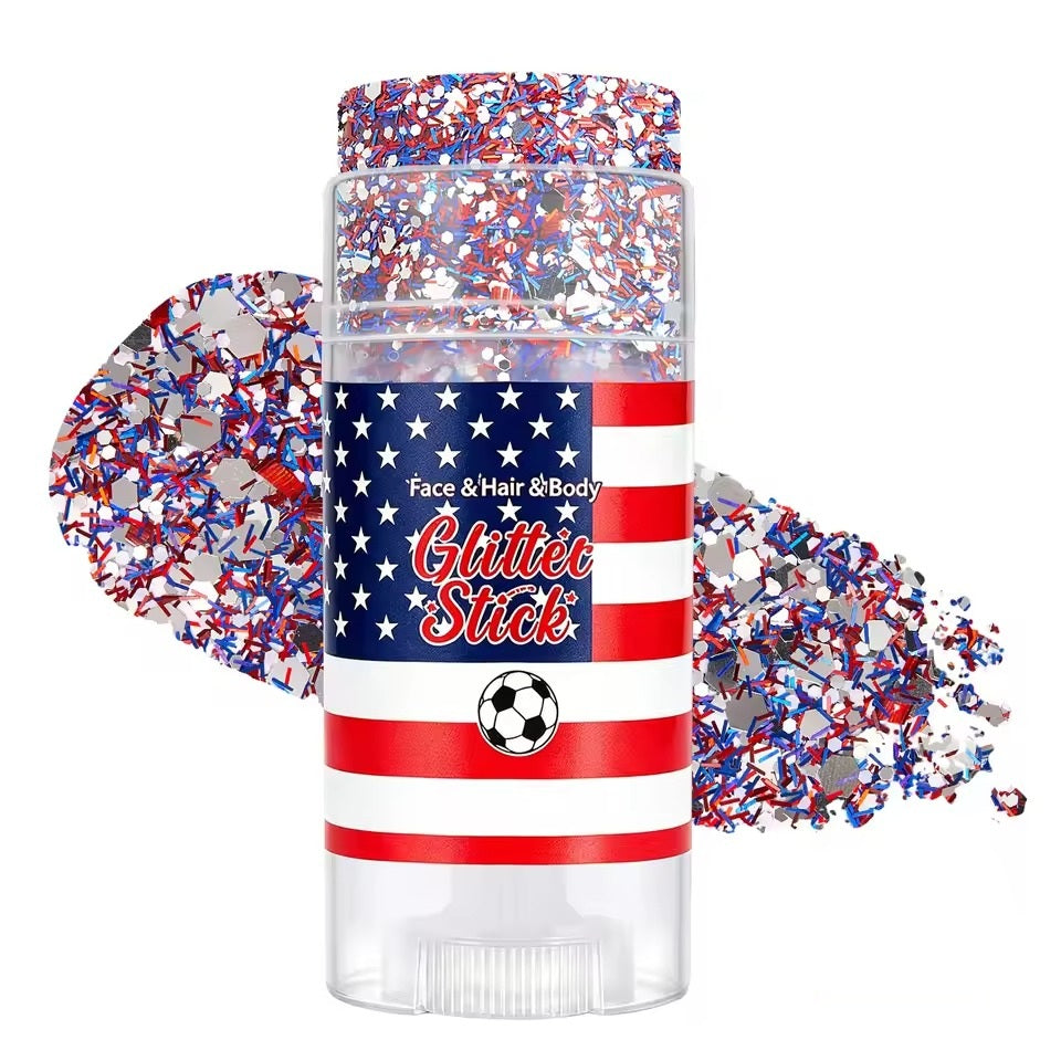 4th of July Glitter Stick