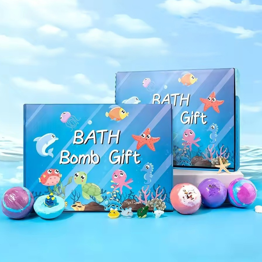 Kids Bath Bombs with Toy Inside