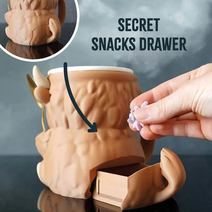 Highland Cow Ice Cream Pint Holder