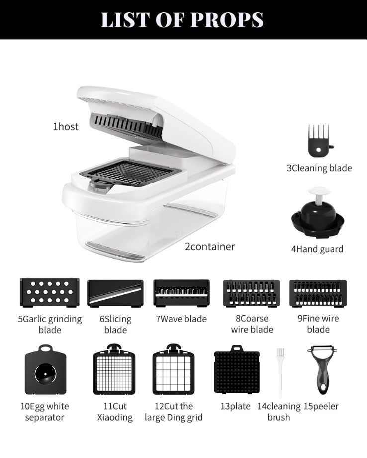 Vegetable Chopper (Brand New Version!)