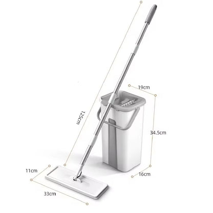 Hands-Free Mop Bucket Set