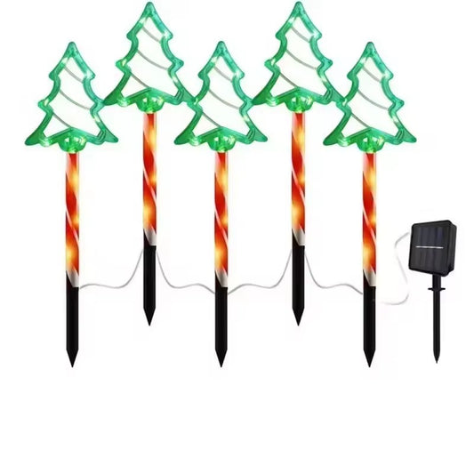 Solar Outdoor Christmas Tree Lights