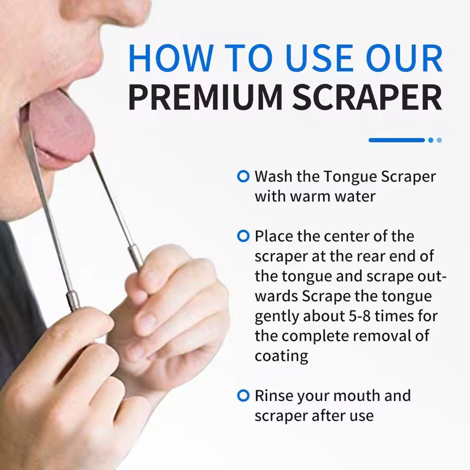 Deep Clean Tongue Scraper