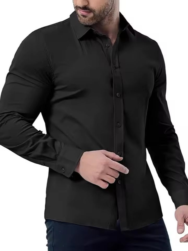 Stretch Slim Fit Dress Shirt
