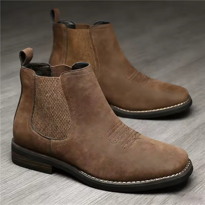 Square-Toe Cowboy Boots