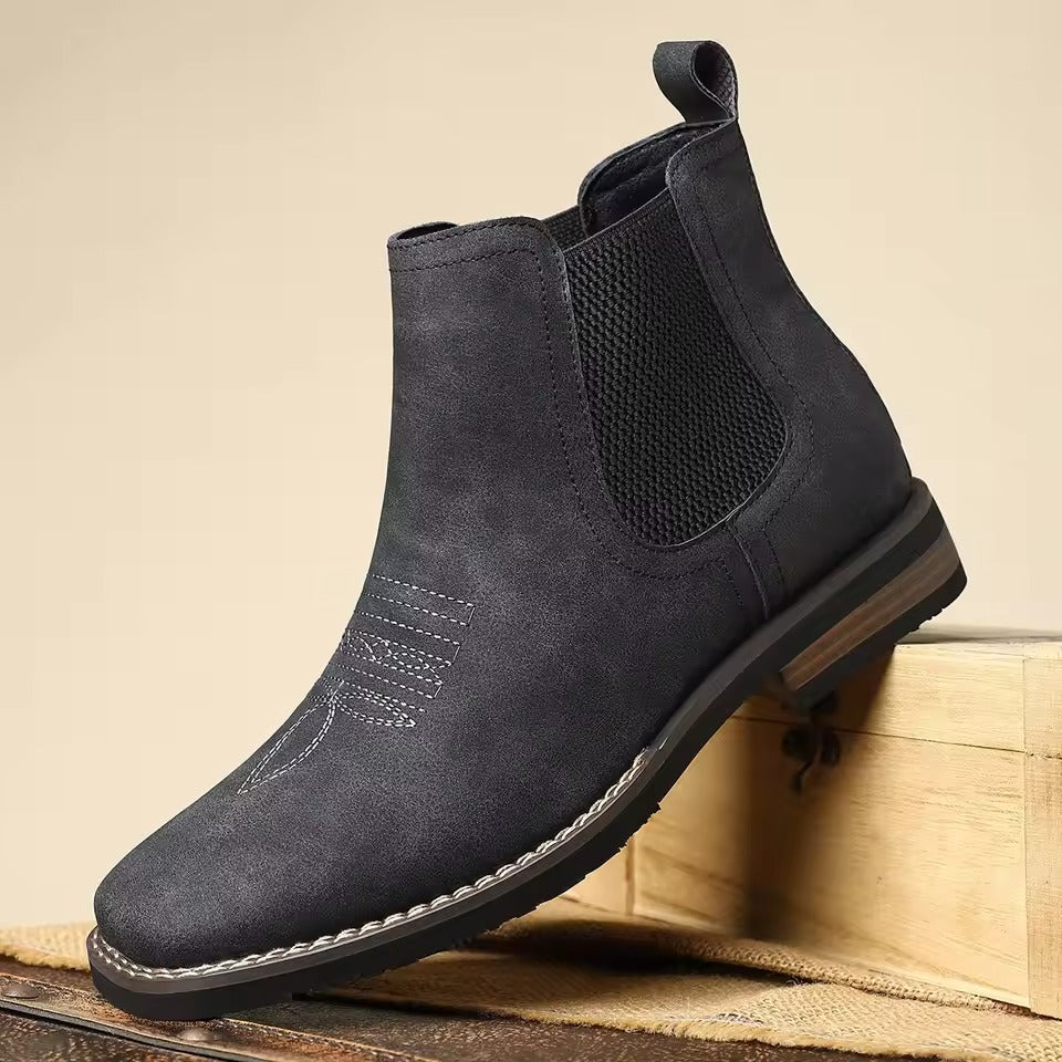 Square-Toe Cowboy Boots
