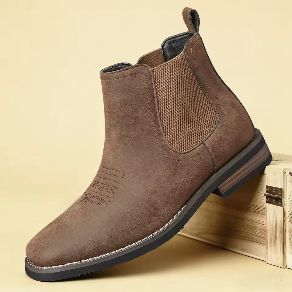 Square-Toe Cowboy Boots