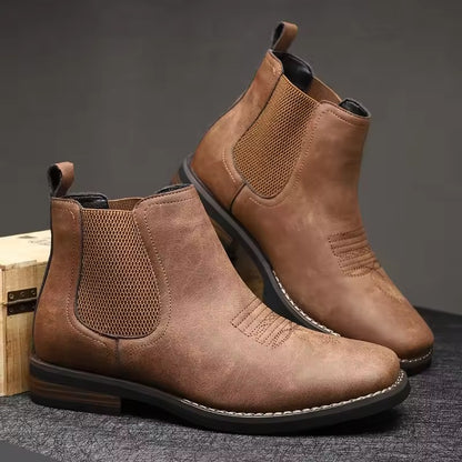 Square-Toe Cowboy Boots