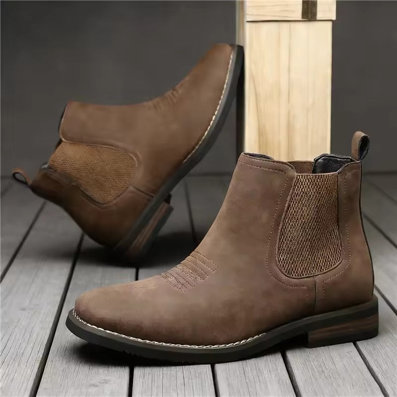 Square-Toe Cowboy Boots