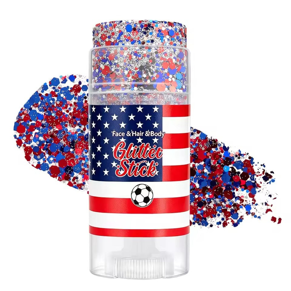 4th of July Glitter Stick