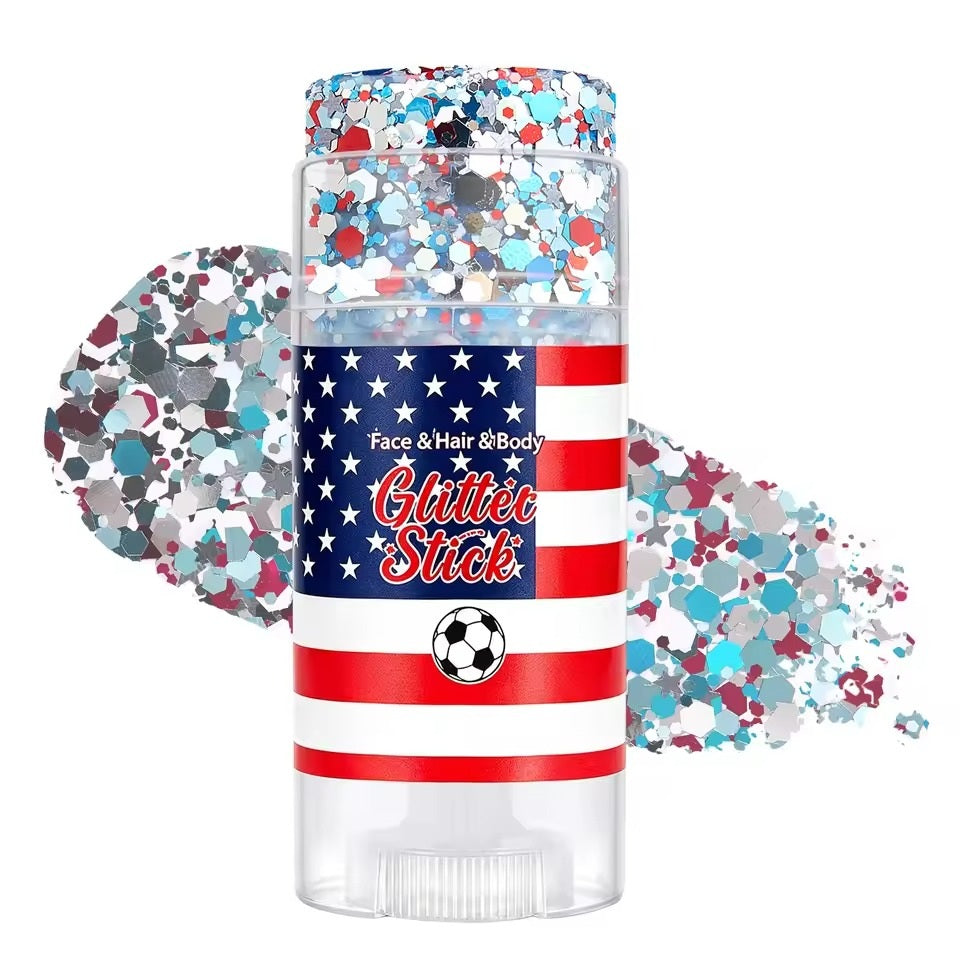 4th of July Glitter Stick