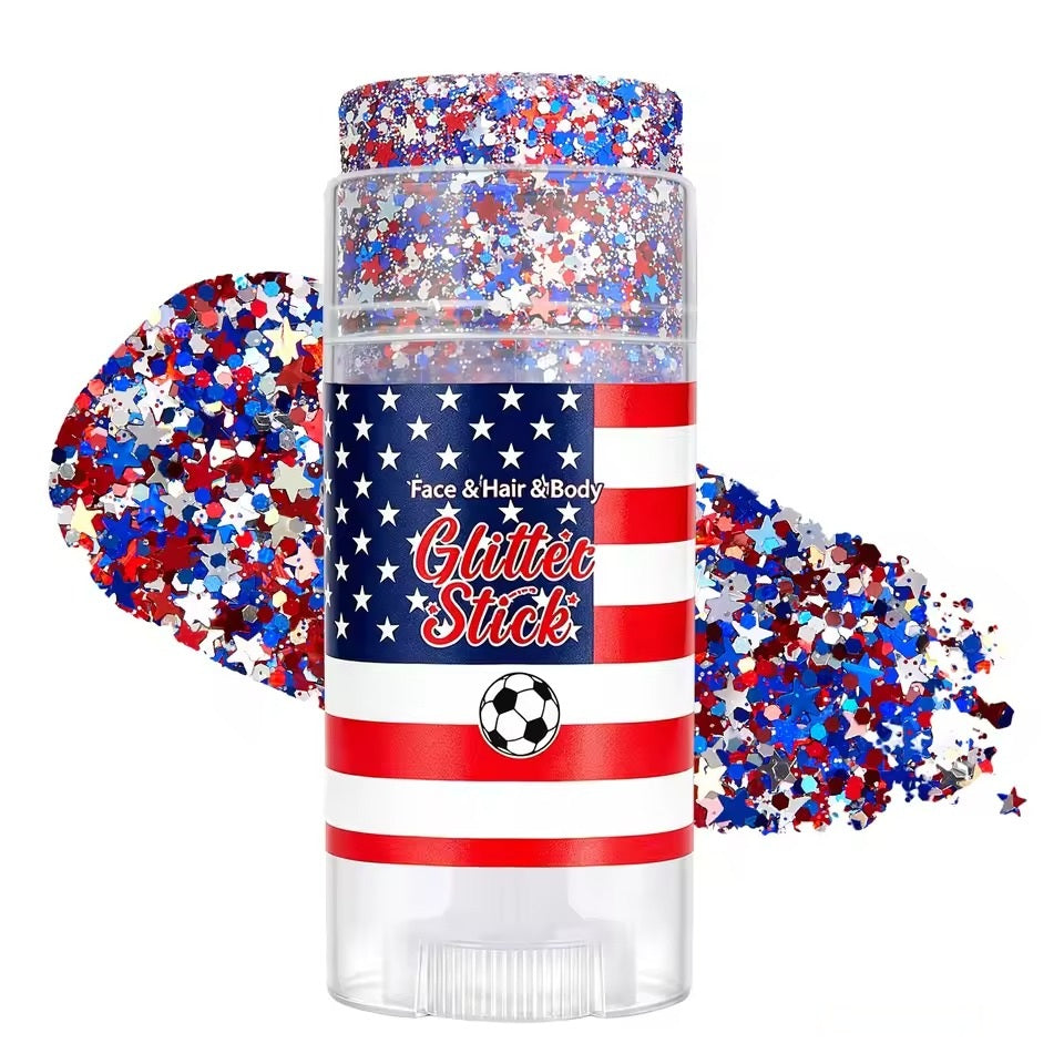4th of July Glitter Stick