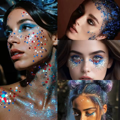 4th of July Glitter Stick