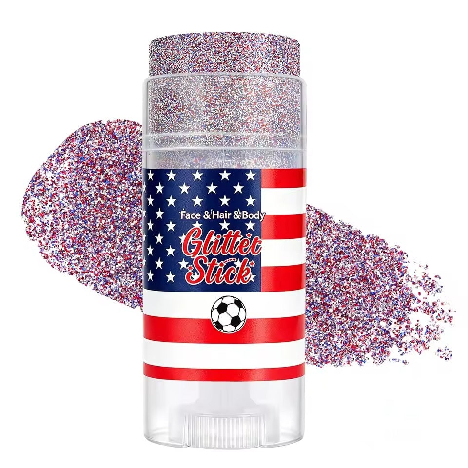 4th of July Glitter Stick