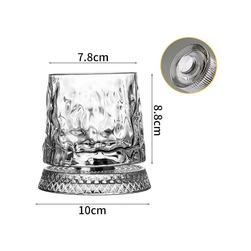 Luxury Spinning Wine Glass