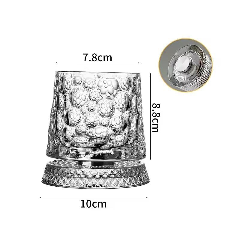 Luxury Spinning Wine Glass