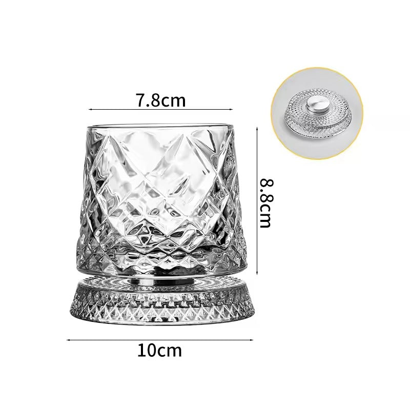 Luxury Spinning Wine Glass